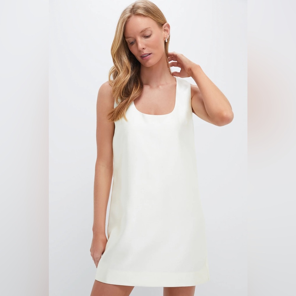 Ivory Dupioni Mollie Dress